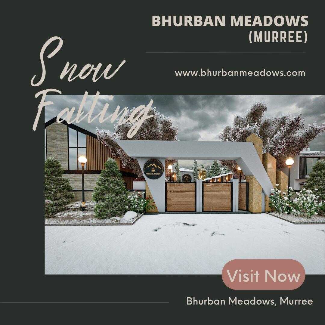Embrace the Winter Wonderland: Snow Falling Season in Bhurban Meadows Murree.
