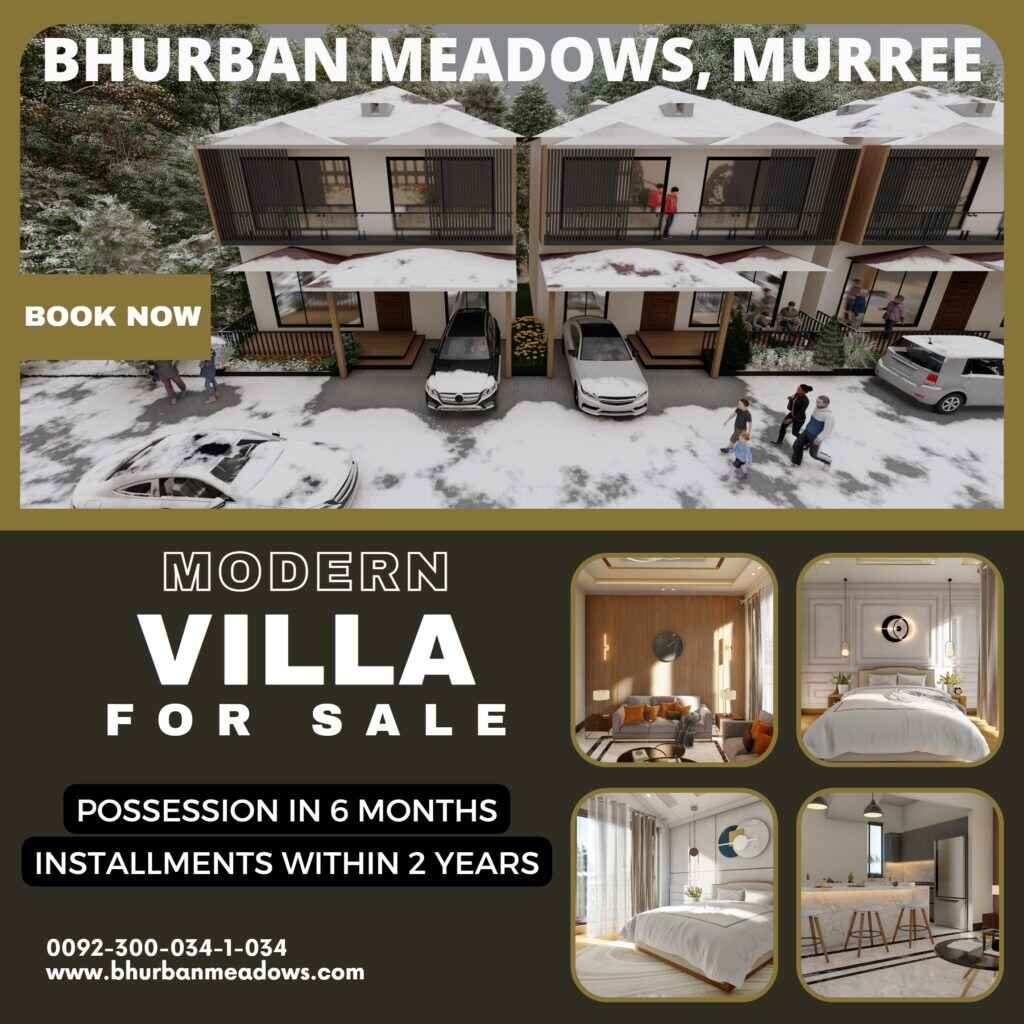 Bhurban Meadows Luxury Villas: A truly Comfortable Living Experience on the top of the Hills.